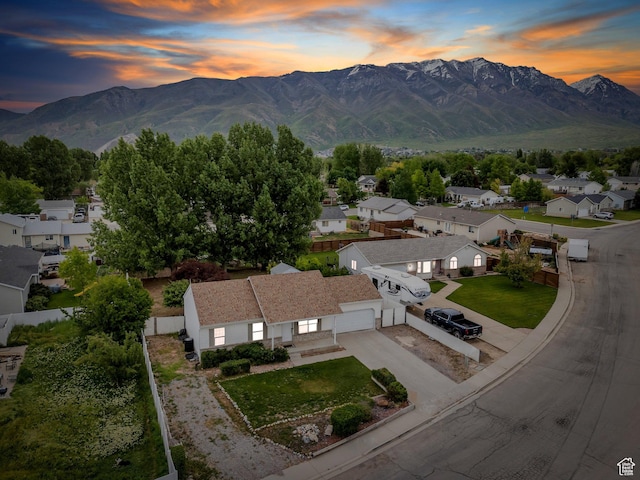 606 N 560 W, Santaquin, UT 84655 - mountain view with nearby suburban area