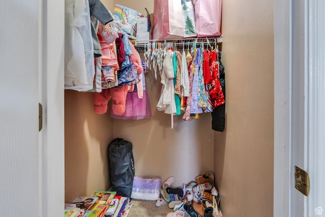 606 N 560 W, Santaquin, UT 84655 - spacious closet featuring carpet flooring