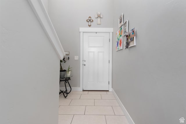4483 S Parkbury Way, Salt Lake City, UT 84129 - entryway with light tile patterned floors and baseboards