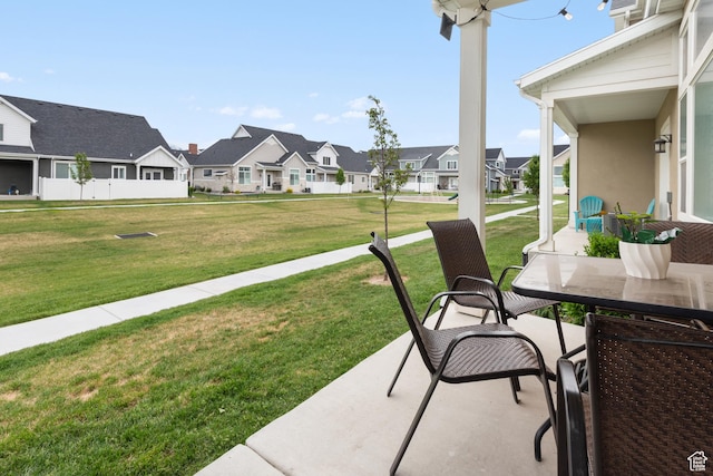 4483 S Parkbury Way, Salt Lake City, UT 84129 - view of patio featuring a residential view