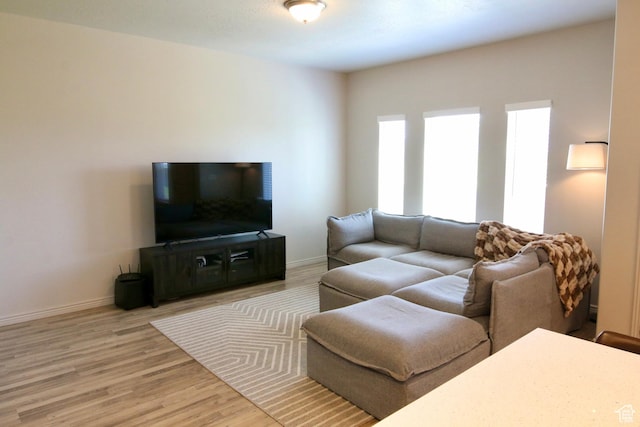 2594 E 600 N, Spanish Fork, UT 84660 - living room with light wood-style floors and baseboards