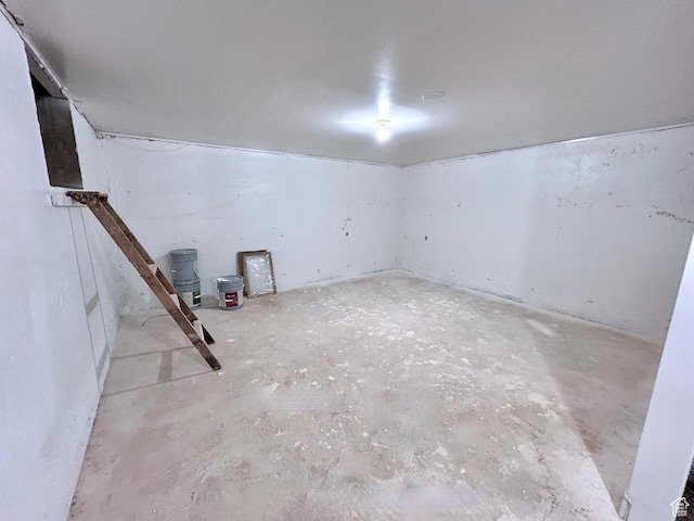 45 E 300 N, Roosevelt, UT 84066 - view of unfinished basement
