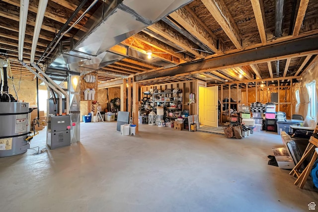 2178 S 60 E Unit 37, Heber City, UT 84032 - basement featuring strapped water heater and heating unit