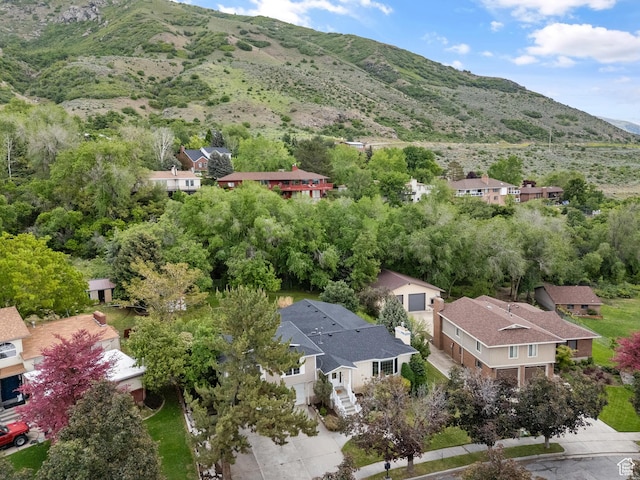573 S Cherry Ln, Fruit Heights, UT 84037 - aerial perspective of suburban area featuring mountains