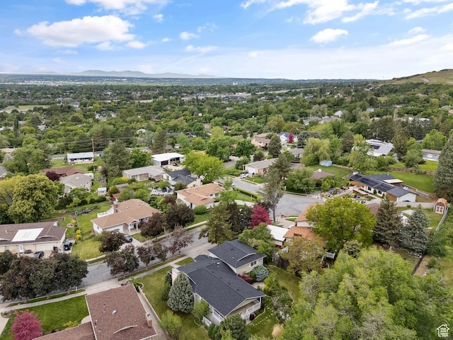 573 S Cherry Ln, Fruit Heights, UT 84037 - aerial perspective of suburban area with mountains