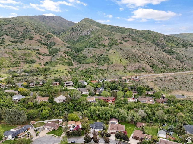 573 S Cherry Ln, Fruit Heights, UT 84037 - bird's eye view of a mountainous background