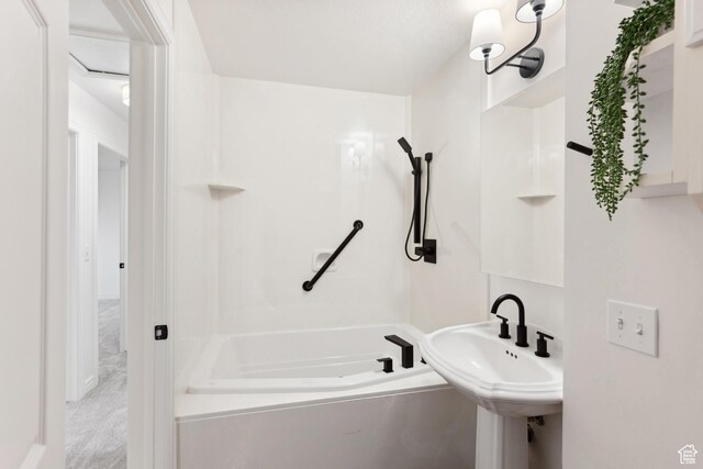573 S Cherry Ln, Fruit Heights, UT 84037 - full bath with tub / shower combination and a sink