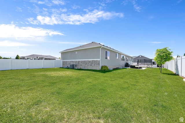 3507 S 4875 W, West Haven, UT 84401 - view of yard with central AC unit