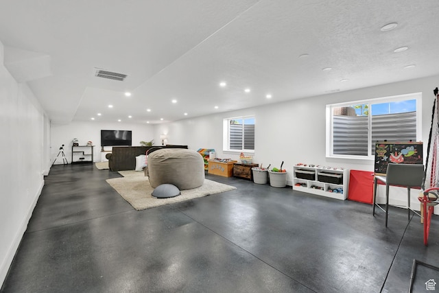 3507 S 4875 W, West Haven, UT 84401 - interior space with recessed lighting, concrete floors, and baseboards