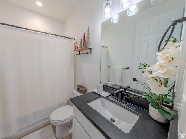 1622 N Baen Way E, Tooele, UT 84074 - full bathroom with toilet, vanity, and recessed lighting