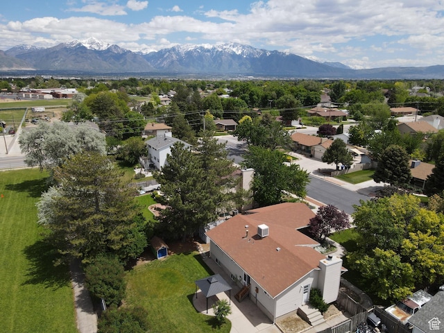 3236 W New World Dr S, West Jordan, UT 84084 - aerial view of mountains
