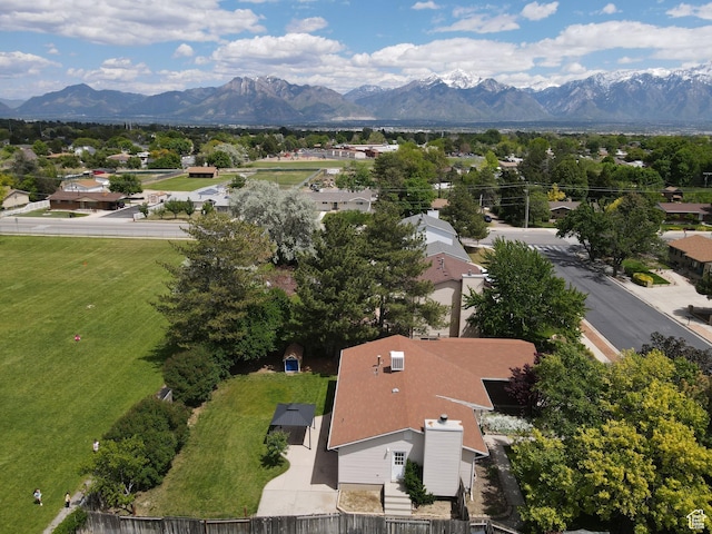 3236 W New World Dr S, West Jordan, UT 84084 - bird's eye view of a mountain backdrop