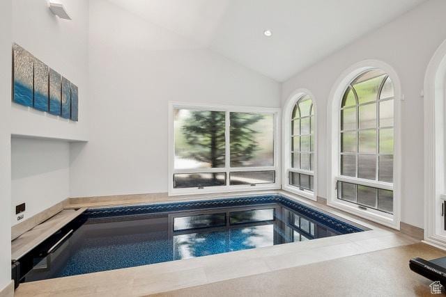 4891 Last Stand Dr, Snyderville, UT 84098 - view of swimming pool with a jacuzzi