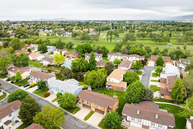 1180 W Middlesex Rd S, Taylorsville, UT 84123 - aerial perspective of suburban area featuring mountains