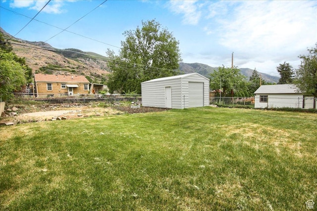 708 Robins Ave, Ogden, UT 84404 - view of yard with a mountain view