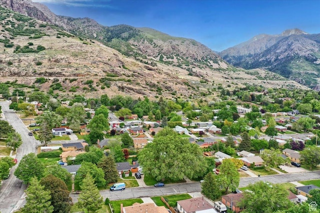 708 Robins Ave, Ogden, UT 84404 - aerial perspective of suburban area with mountains