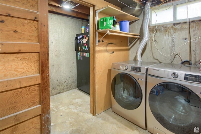 708 Robins Ave, Ogden, UT 84404 - washroom featuring separate washer and dryer