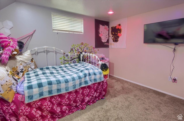 708 Robins Ave, Ogden, UT 84404 - carpeted bedroom with baseboards