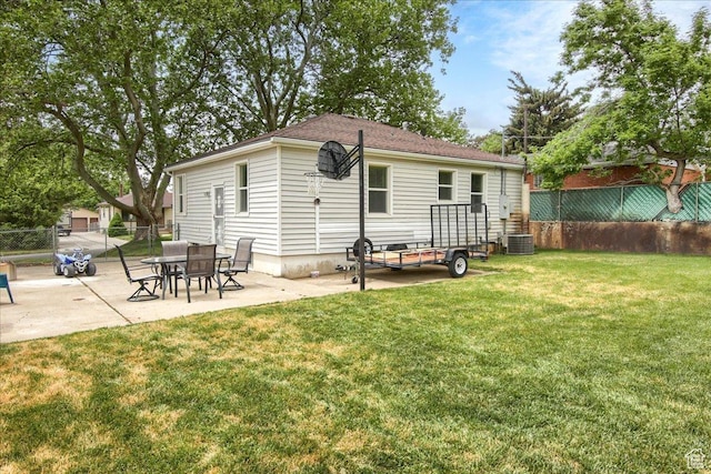 708 Robins Ave, Ogden, UT 84404 - rear view of house featuring a patio