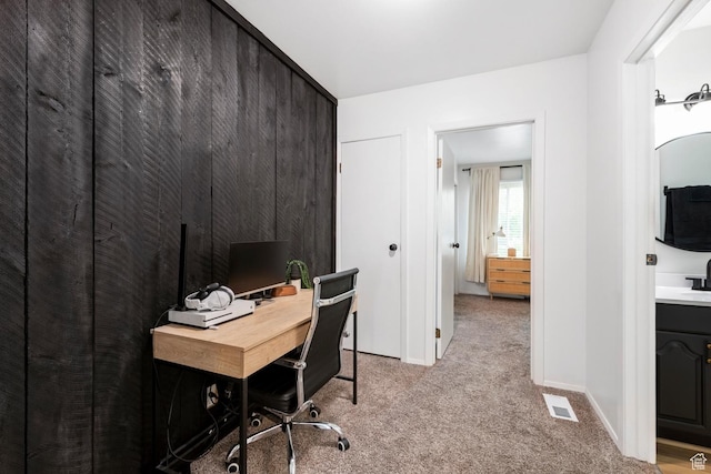 88 W 50 S Unit L5, Centerville, UT 84014 - office space with light colored carpet, a sink, and baseboards