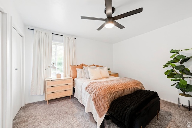 88 W 50 S Unit L5, Centerville, UT 84014 - bedroom with carpet flooring and ceiling fan