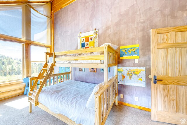 450 Crestview Dr, Summit Park, UT 84098 - bedroom with carpet flooring and baseboards