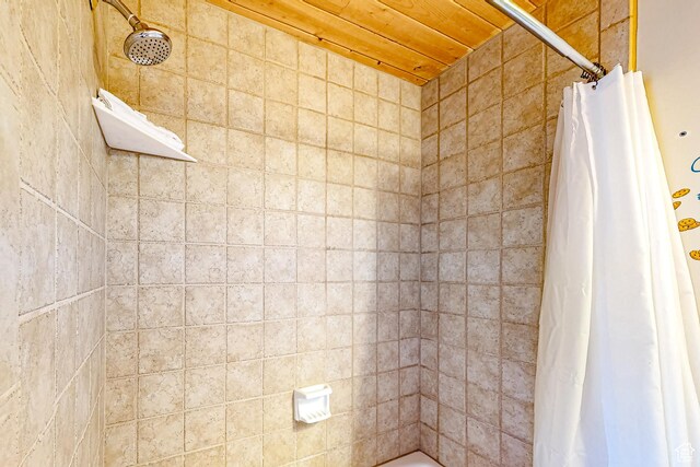 450 Crestview Dr, Summit Park, UT 84098 - bathroom featuring tiled shower