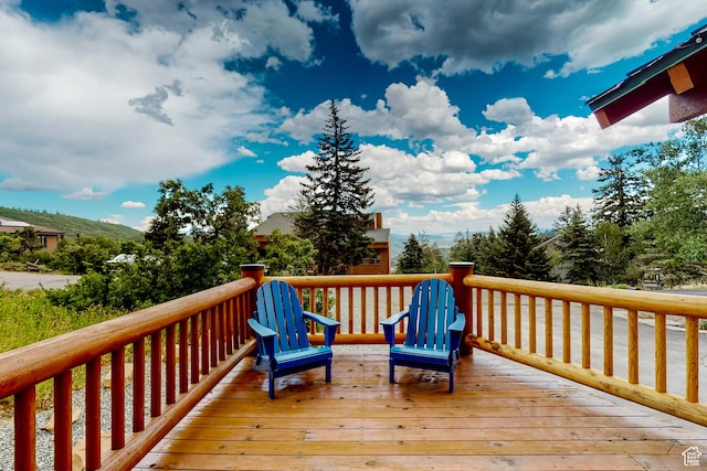 450 Crestview Dr, Summit Park, UT 84098 - view of deck