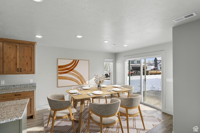 516 S 1580 W Unit 130, Logan, UT 84321 - dining room with light wood-style flooring, recessed lighting, and baseboards