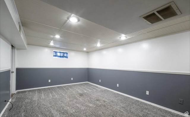 463 Vine St, Clearfield, UT 84015 - basement with carpet flooring, baseboards, and recessed lighting
