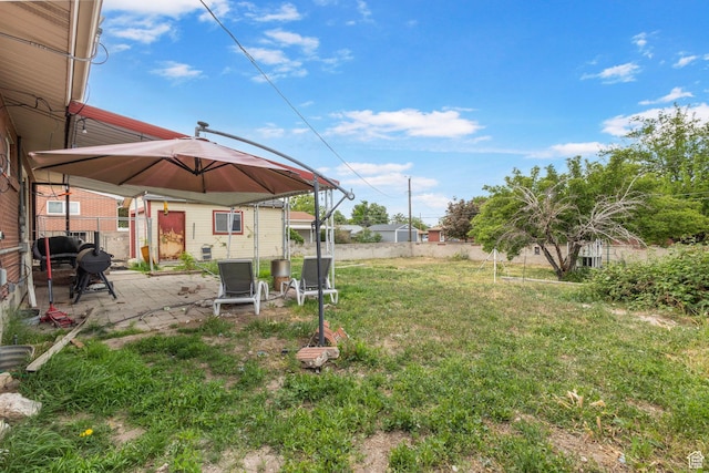 3466 W 4305 S, West Valley City, UT 84119 - view of yard with a patio area