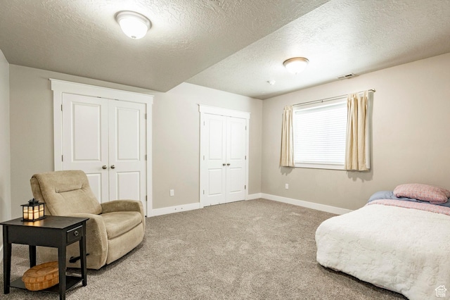 10352 S Sturgeon Dr W, South Jordan, UT 84009 - carpeted bedroom featuring baseboards and a textured ceiling