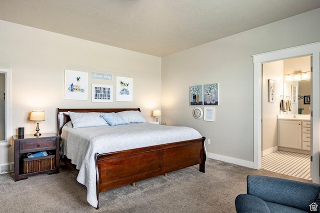 10352 S Sturgeon Dr W, South Jordan, UT 84009 - bedroom featuring carpet, baseboards, and ensuite bath