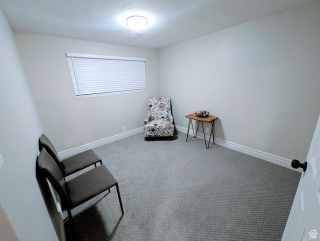 1391 E Mccormick Way, Cottonwood Heights, UT 84121 - sitting room featuring carpet floors and baseboards