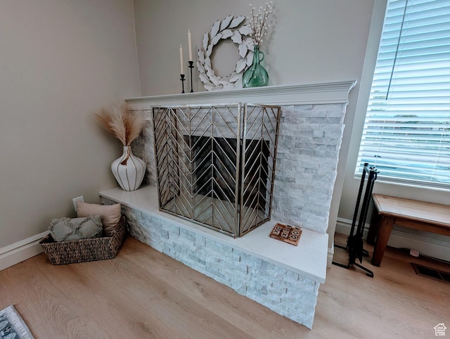 1391 E Mccormick Way, Cottonwood Heights, UT 84121 - detailed view of wood finished floors and baseboards