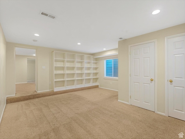 1429 E Sumac Way, Murray, UT 84121 - below grade area with carpet flooring, baseboards, and recessed lighting