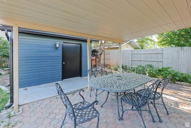 1298 S 500 E, Kaysville, UT 84037 - view of patio / terrace featuring outdoor dining area