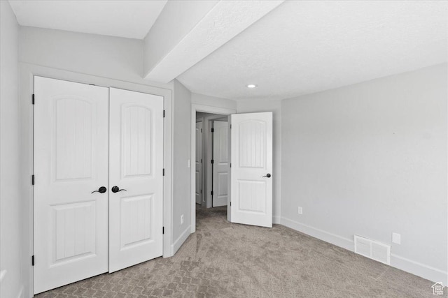 2899 W 8870 S, West Jordan, UT 84088 - unfurnished bedroom featuring a closet, carpet floors, baseboards, and recessed lighting