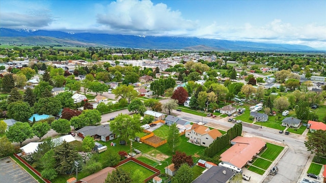 210 W 1 N, Preston, ID 83263 - aerial perspective of suburban area with a mountainous background