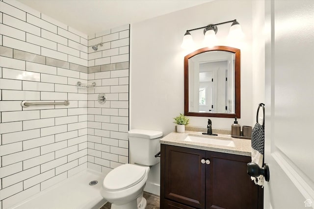 210 W 1 N, Preston, ID 83263 - full bath with toilet, tiled shower, and vanity