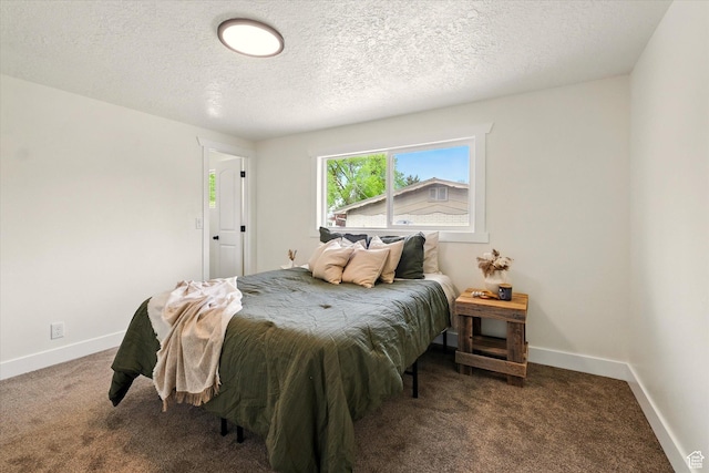 210 W 1 N, Preston, ID 83263 - carpeted bedroom with baseboards and a textured ceiling