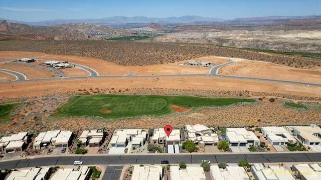 3208 S Sand Stone Dr, Hurricane, UT 84737 - view of property location featuring a mountainous background and nearby suburban area