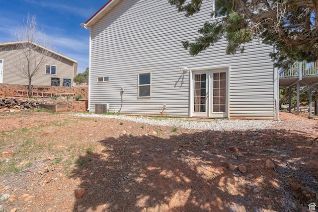 328 Hillcrest Cir, Central, UT 84722 - rear view of property with central air condition unit