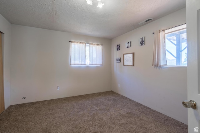 328 Hillcrest Cir, Central, UT 84722 - spare room with carpet flooring and a textured ceiling