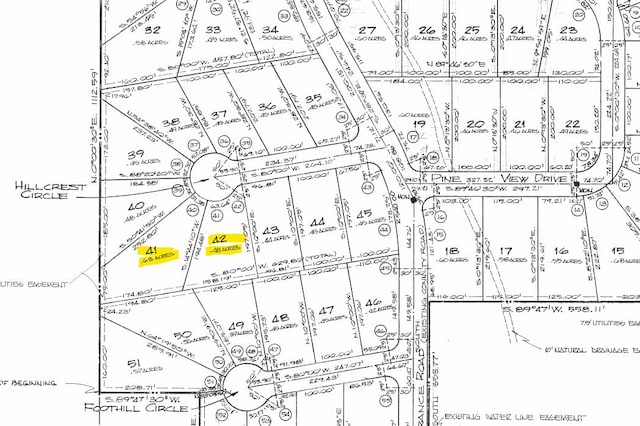 328 Hillcrest Cir, Central, UT 84722 - map showing property parcels