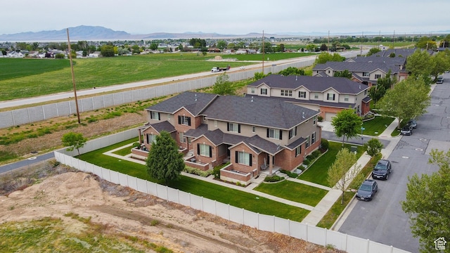 161 S 2775 W, West Point, UT 84015 - aerial perspective of suburban area featuring a mountainous background
