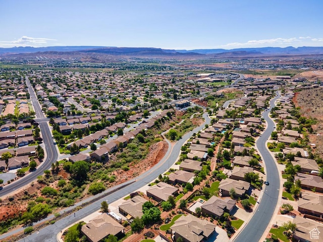 8 S Arroyo Dr, St George, UT 84790 - aerial view of residential area featuring a mountain backdrop
