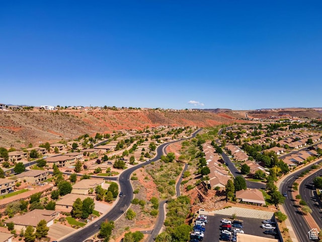 8 S Arroyo Dr, St George, UT 84790 - aerial perspective of suburban area featuring a mountain backdrop