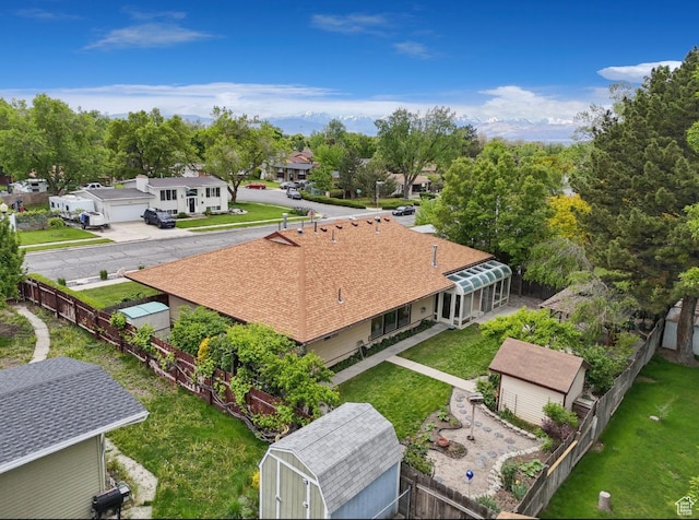 635 E Pioneer Ave S, Sandy, UT 84070 - aerial view of residential area