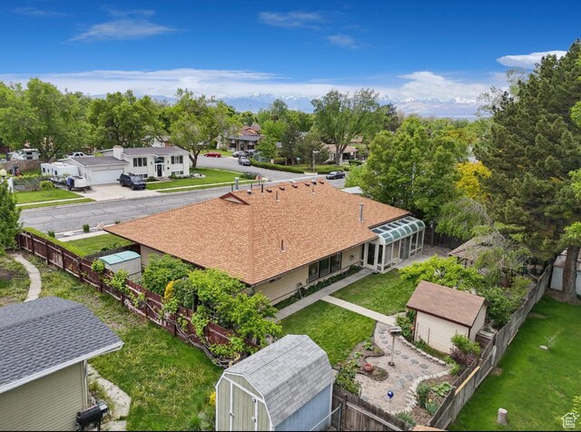 635 E Pioneer Ave S, Sandy, UT 84070 - aerial view of residential area